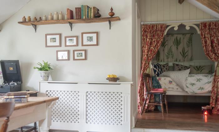 boho hayloft with cabin bed